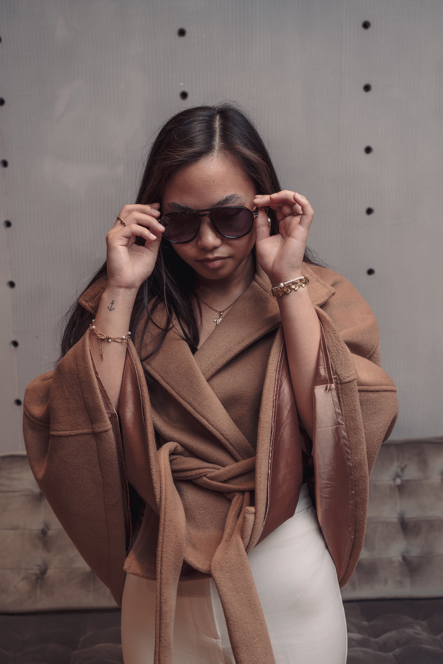 Cashmere Poncho